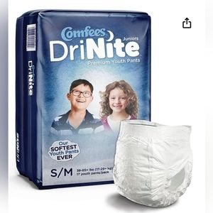 Unisex Juniors Absorbent Pull On Underwear sz. S/M